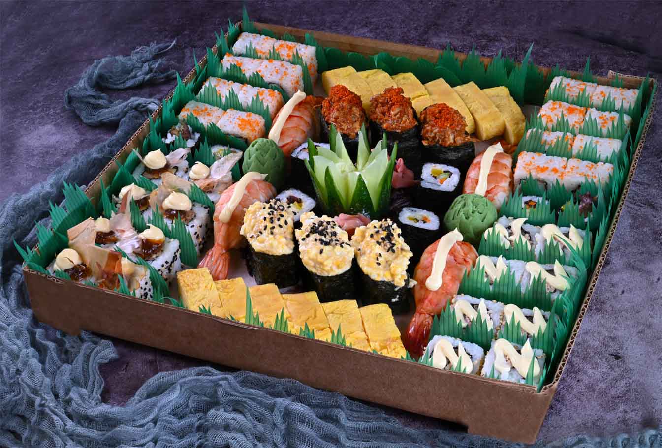 ritchi sushi platter